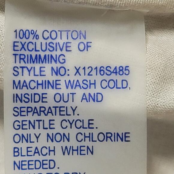Peter Nygard Tan Beige Crochet Bead Overlay Open Front Blazer 8 Lightweight Soft - Picture 4 of 8